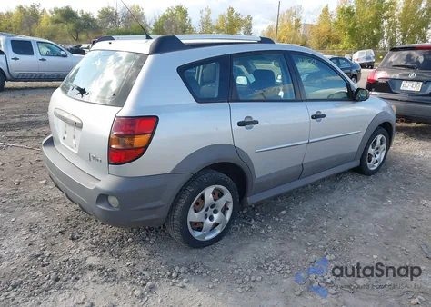 2008 Pontiac Vibe z USA, uszkodzony, nr VIN 5Y2SL65868Z411296